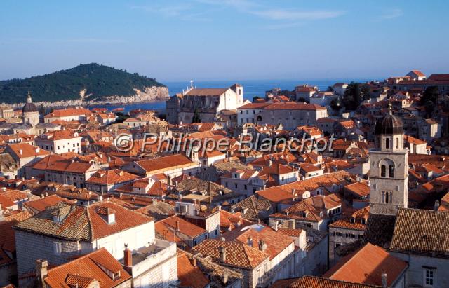 croatie 03.jpg - Dubrovnik (vue des remparts)Dalmatie du SudCroatie